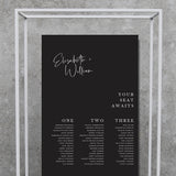 Black Peak // Seating Plan