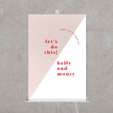 Ruby // Welcome Sign